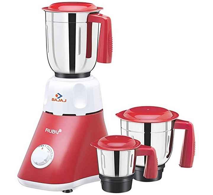 BAJAJ RUBY 500w stainless steel motor Mixer Grinder (410190 RUBY 500W)